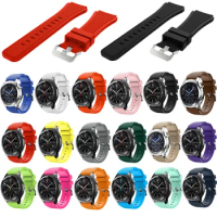 22mm Sports Silicone Watch Band for Samsung Gear S3 Frontier/Classic Strap for Xiaomi Huami Amazfit Pace/Stratos 2/1 Wristbands