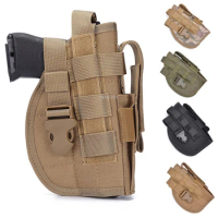 Right Hand Tactical Pistols Holster Universal Shooting Hunting Handgun Pouch Holsters for M92 APX PX4 Glock 17 19 USP Beretta