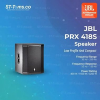 JBL PRX 418S / 418 S Compact 18 inch Speaker Passive Subwoofer