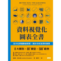 【momoBOOK】資料視覺化圖表全書：全方位掌握數據探索、統計分析及資料敘事(電子書)