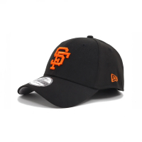 【NEW ERA】棒球帽 AF Cooperstown MLB 黑 橘 3930帽型 全封式 舊金山巨人 SF 老帽(NE60416003)