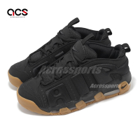 Nike 休閒鞋 Air More Uptempo Low 男鞋 女鞋 大AIR 黑 膠底 氣墊 FZ3055-003