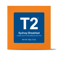 【T2 Tea】雪梨早餐紅茶茶葉100gx1盒(佛手柑風味紅茶)
