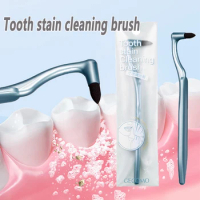 Tooth Stain Cleaning Brush Deep Cleaning Brush Between Teeth Professional Tooth Whitening Brush Oral Hygiene Care Supplies