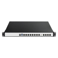 BKHD I3-9100/I5-9400/I7-9700 Network Server Computer Firewall Barebone Mini PC Pfsense Mikrotik ROS Openwrt ESXI Vmware 1U