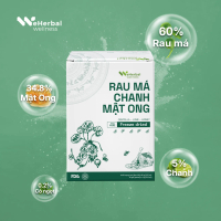 [XẢ KHO_MUA 1 TẶNG 1] Bột Rau 3in1 Rau Má - Chanh - Mật Ong Sấy Thăng Hoa EHerbal Wellness (hộp 60g)