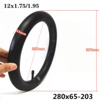 280X65-203 12Inch Inner Outer Tires Electric Scooters Jogging Stroller Rear Tyre Inner Tube E-scooter E-bike Cycling Accessories