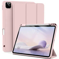 ZOYU for iPad Pro 11 inch 4/3/2th Generation with Pencil Holder Case,For iPad Air 4/5th Gen 10.9 mini 6 Trifold Stand Smart Case
