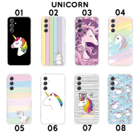 Soft Case Casing Custom Samsung A34 A54 A74 Motif Unicorn Lucu Cewek