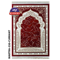 Sajadah Imam Masjid Martra 85cm x 120cm Tebal 12mm Padat Bulu Halus Lembut Elegan Alas Sholat Jumbo