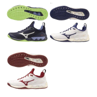 【MIZUNO 美津濃】WAVE LUMINOUS 2 男鞋 女鞋 支撐 耐磨 緩震 包覆 排球 羽球 排球鞋(V1GA212011/043/045)
