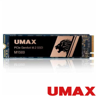 UMAX M1500 1TB M.2 PCIe SSD Gen4x4 固態硬碟
