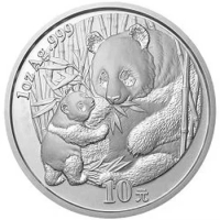 2005 China Panda Silver Coin Real Original 1oz Ag.999 Silver Commemorative World Collect Coins