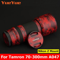 Decal Skin For Tamron 70-300mm F4.5-6.3 Di III RXD A047 Camera Lens Sticker Vinyl Wrap Protective Film Coat 70-300 4.5-6.3