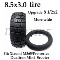 For Xiaomi M365/Pro Series Dualtron Mini Electric Scooter 8 1/2x3.0 Tire Front and Rear Wheel 8 1/2x2 Upgrade Widen Tyre Parts