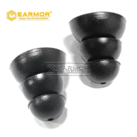 EARMOR Earplug Silicone Replacement Earplugs Accessories for M20 and M20T Three Layer Silicone In-Ear Earphone Covers Cap