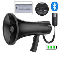 HYTONG Speaker Toa Megaphone Recording 350s Bluetooth MicroSD USB 100W Hitam