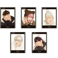 การ์ดอะคริลิค PLAVE การ์ดรูปถ่ายใส YEJUN EUNHO NOAH ของขวัญ