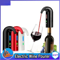 automatic Electric Wine Aerator vodka whiskey pump dispenser electronic alcohol dispenser