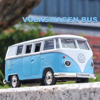 1:36โฟล์คสวาเกน VW T1รถบัส1963ล้อแม็กรถยนต์ของเล่น D Iecast โลหะยานพาหนะสำหรับเด็กวันเกิดคอลเลกชันของขวัญคริสต์มาส