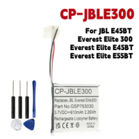 NEW GSP753030 Battery ireless Headset Battery CP-JBLE300 For JBL E45BT, Everest Elite 300, Everest Elite E45BT, E55BT