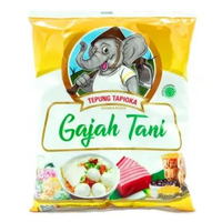 Tepung Tapioka Kanji 1/2 kg 500 gr Gajah Tani (Sagu Tani) Halal Gluten Free