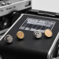 Roadfisher Camera Protect Cover Cap Metal Shutter Button Panel For Rolleiflex 3.5E 2.8E 3.5F 2.8F Rollei35 35T 35S 35RF Magic