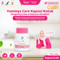 YummysCare Kapsul Ikan Gabus/Kutuk - Isi 60 Kapsul | Pengering Luka & Pelancar ASI Alami