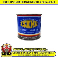 1 KG / ISAMU Dempul Tambal Lubang Plastik Kayu Besi Mobil Kaleng