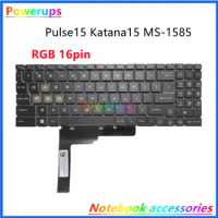 New Original Laptop US 4-Zone RGB Backlight Keyboard For MSI MS-1585 Pulse 15 B13VFK B13VGK Katana15 MS-1585