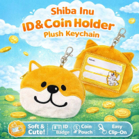 柴犬毛絨八達通套/卡套 