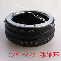 Tilt adapter ring for contax C/Y Lens To Panasonic m43 GH4 gh5 GM1 gx7 GX9 gx85 g85 gf10 gf7 EM5 EM1 EM10 camera
