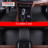 TITIPLER Custom Car Floor Mats For BMW 3ER E46 1997-2004 Years Auto Accessories Foot Carpet
