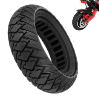 10 Inch 10*3/255*80(80/65-6) Off-road Wider Tubeless Solid Tire Explosion-proof For Electric Scooter Tyre 10x3 Replacement Parts