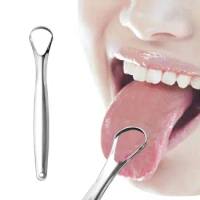 Oral Tongue Cleaner Coating Cleaner Remove Tongue Dirt Remove Bad Breath Oral Hygiene Tongue Scraper Oral Care Cleaning Brush