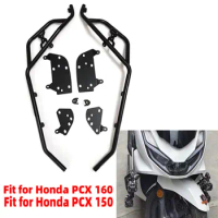 Fit for Honda PCX160 PCX150 Accessories Engine Guard Highway Crash Bar Motorcycle Frame Protection Bumper for honda pcx 160 150