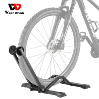 WEST BIKING Universal Bicycle Parking Rack Portable Foldable Cycling Display Rack Bike Wheel Holder MTB Road Bike Repair Stand