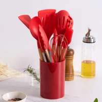 Cooking Utensils Set Heat Resistant Silicone Kitchenware Cooking Utensils Set Kitchen Utensils Cooking Kitchenware Tools