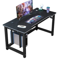 【品樂生活】120CM主機懸空酷炫電競桌(電競桌 轉角桌 電腦桌 工作桌 書桌 USB電腦桌)