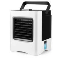 Portable Air Conditioner Evaporative Fan Quiet Personal Air Cooler Misting Fan Cordless Mini Air Desk Fan With Handle