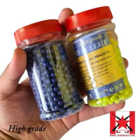 Peluru Pluru BB 0.12gr Bulat Mainan Plastik Botol 600pcs