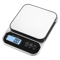 【The Rare】家用不鏽鋼電子食物秤 LCD顯示 料理秤 廚房秤 烘焙秤(3kg/0.1g)