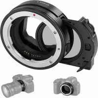 Auto Focus EF To EOS R Mount Adapter with Drop In CPL Filter Lens Converter Ring for Canon EOS R EOS Ra EOS RP EOS R5 R10 R50