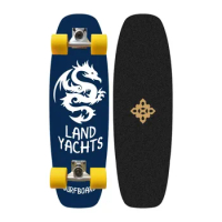 Deep Concave Deck Surfskate Board, Land Carving, Surf Skate Board, Complete Assembled Stunt Board, Longboard, Skateboard