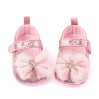Baby girl shoes cotton soft sole toddler princess shoes girl newborn baby crib shoes for baby girls prewalkers