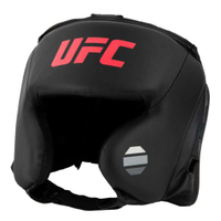UFC-PRO 頭部訓練護具-紅/黑-S