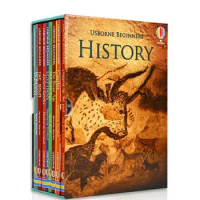 10 Books/Set Usborne Beginners History Children Interesting Encyclopedic Knowledge Kids English Reading Picture Book Hardcover