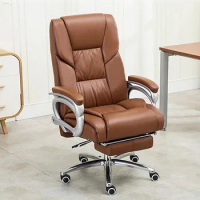 Relaxing Boss Office Chair Floor Leather Ergonomic Free Shipping Armchairs Massage Working Sillas De Oficina Office Furniture