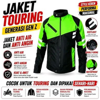Jaket Touring Generasi Gen Z Anti Air Anti Angin Kaus & Rompi Cocok Untuk Touring Dan Dipakai Sehari
