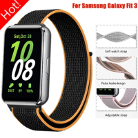 Nylon Strap for Samsung Galaxy Fit 3 Band Nylon Bracelet Correa for Samsung Galaxy Watch Fit 3 Replacement Wristband Accessories